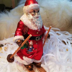 Charlotte Krist - Weihnachtsmann auf Ski